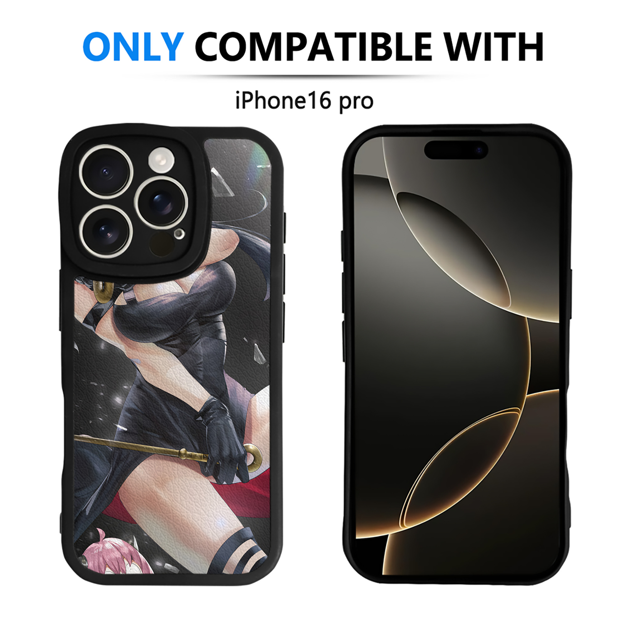 （画像用） SPY×FAMILY间谍家家酒 【iPhone 16シリーズ対応】シリコンスマホケース（レザー調） 材質：シリコン